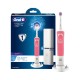 Oral-B Vitality 200 Electric Toothbrush W/ Travel Case - Pink