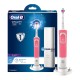 Oral B Vitality 200 Toothbrush Travel Case Pink
