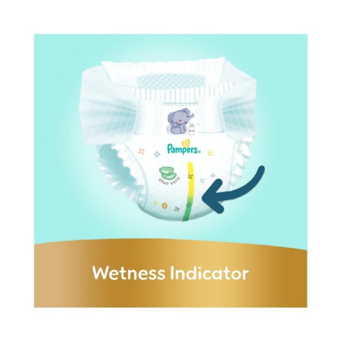 Pampers Premium Care Newborn Taped Diapers, Size 0, < 2.5kg, Softest Absorption for Ultimate Skin Protection, 30 Count