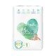 Pampers Pure Protection Diaper - Size 1, 2 - 5kg, 50 Diapers