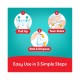 Pampers Rash Protection Diaper Pants - Size 4 - 9 - 14 kg - 192 Count