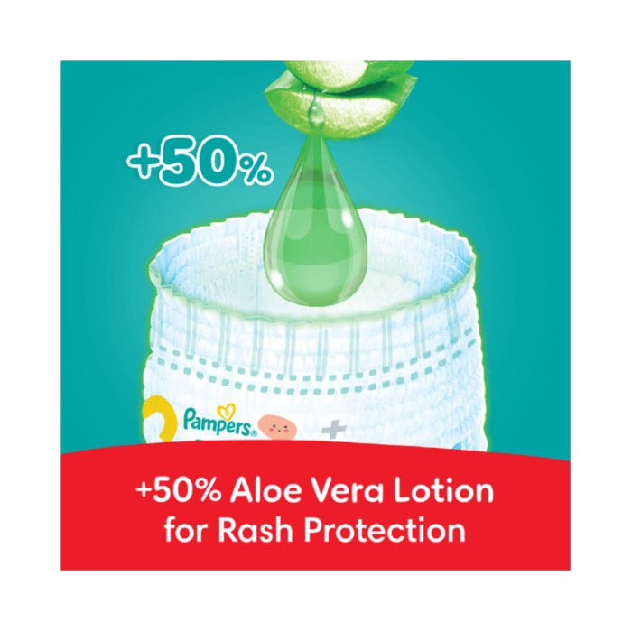 Pampers Rash Protection Diaper Pants - Size 6 - 16+ kg - Pack of 2 - 136 Pcs