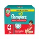 Pampers Rash Protection Diapers Pants With Aloe Vera - Size 4 - 9 - 14kg - 112 Pcs
