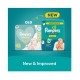 Pampers Rash Protection Taped Diapers - Jumbo Pack - Size 1 - 2 - 5 kg - 66 Pcs