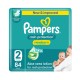 Pampers Rash Protection Taped Diapers - Mega Pack - Size 2 - 3 - 8 kg - 84 Pcs