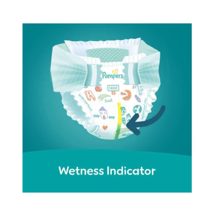 Pampers Rash Protection Taped Diapers - Size 2 - 3 - 8 kg - 136 Count