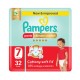 Pampers Ultimate Comfort Diapers Pants With Aloe Vera And Vitamin E - Size 7 - 20+kg - 32 Pcs