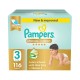 Pampers Ultimate Comfort Taped Diapers - Giant Saving Box - Size 3 - 6 - 10 kg - 116 Pcs