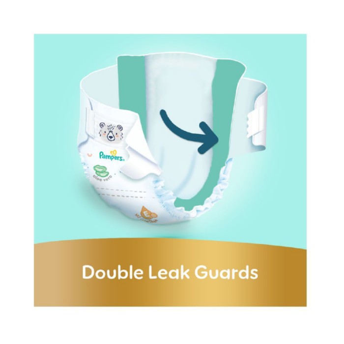 Pampers Ultimate Comfort Taped Diapers - Mega Pack - Size 3 - 6 - 10 kg - 62 Pcs