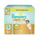 Pampers Ultimate Comfort Taped Diapers - Size 5 - 11 - 16 kg - 84 Pcs