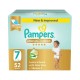 Pampers Ultimate Comfort Taped Diapers - Size 7 - 15+ kg - 52 Count