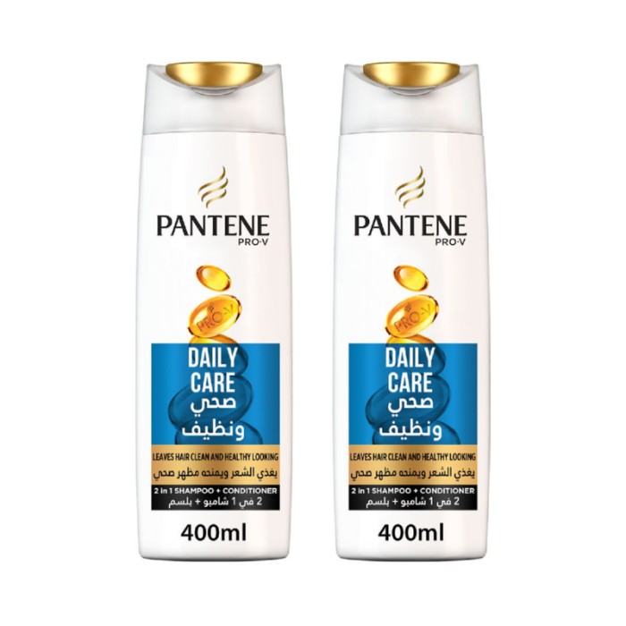 Pantene Pro - V Daily Care 2 - in - 1 Shampoo Dual Pack 400ml