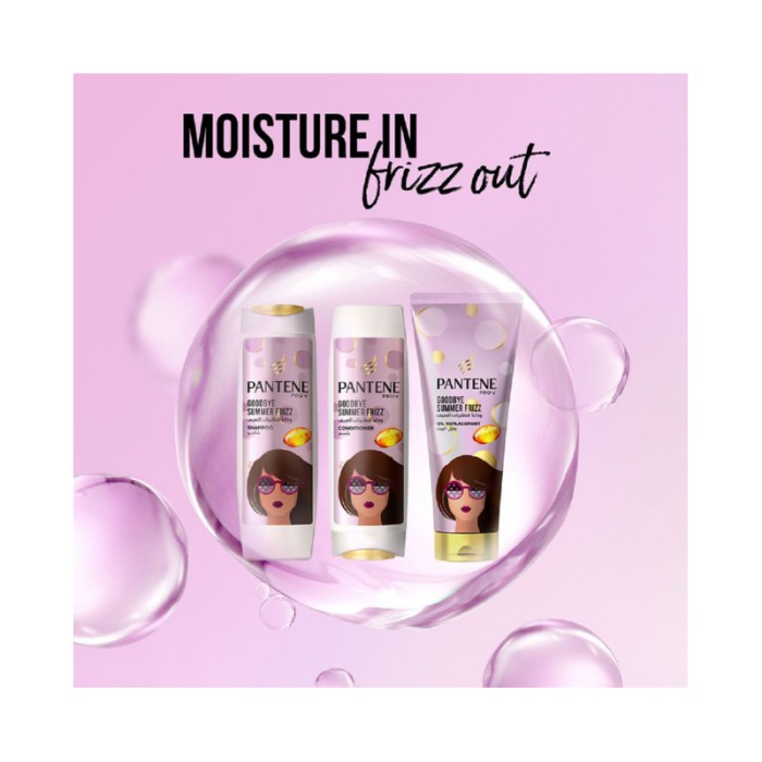 Pantene Pro V Goodbye Summer Frizz Shampoo Frizz Control 400ml