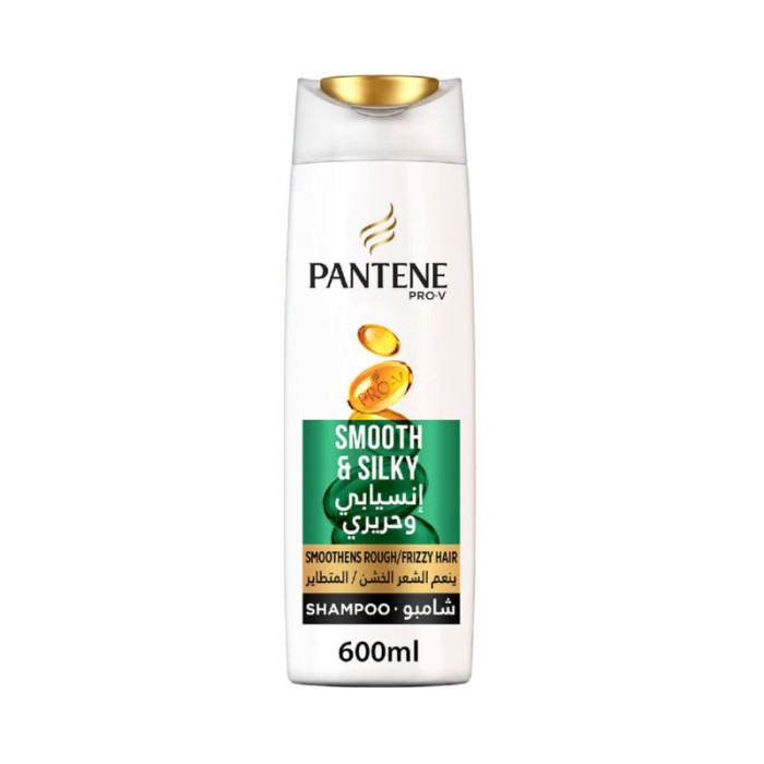 Pantene Pro - V Smooth & Silky Shampoo 600 ml