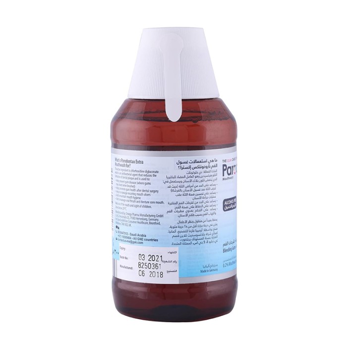 Parodontax Mouthwash 300ml Extra (Alcohol Free)