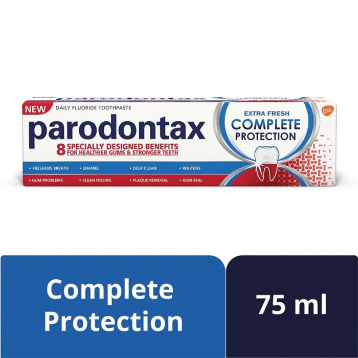 Parodontax Toothpaste Complete Protection Extra Fresh 75ml