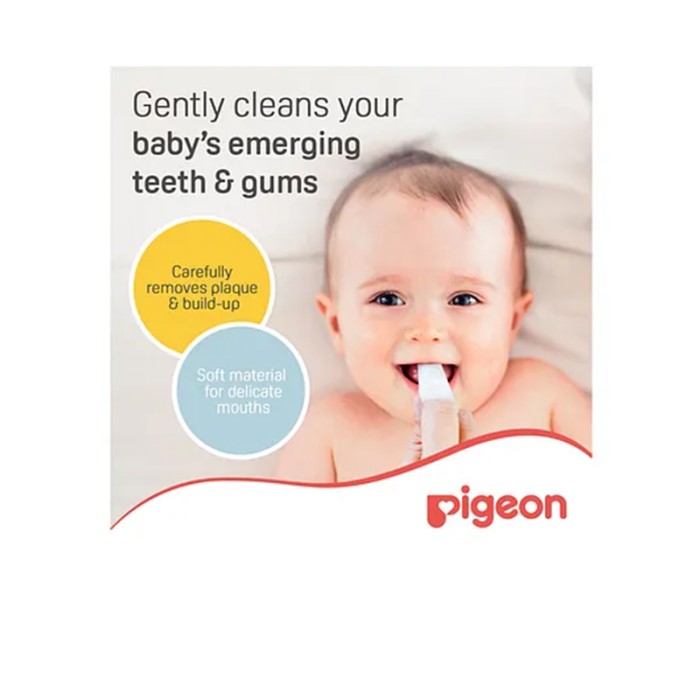 Pigeon Baby Tooth and Gum Wipes 20 sheets Natural