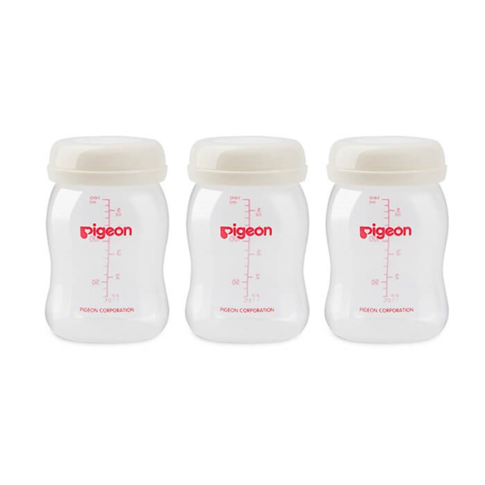Pigeon Breast Milk Storage Bottle 160ml 3pcs set