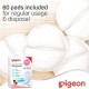 Pigeon Breast Pads Honey Comb 50 Plus 10 Free Pcs.