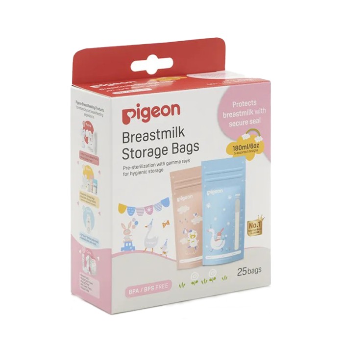Pigeon Breastmilk Storage Bags 120ml 25bags