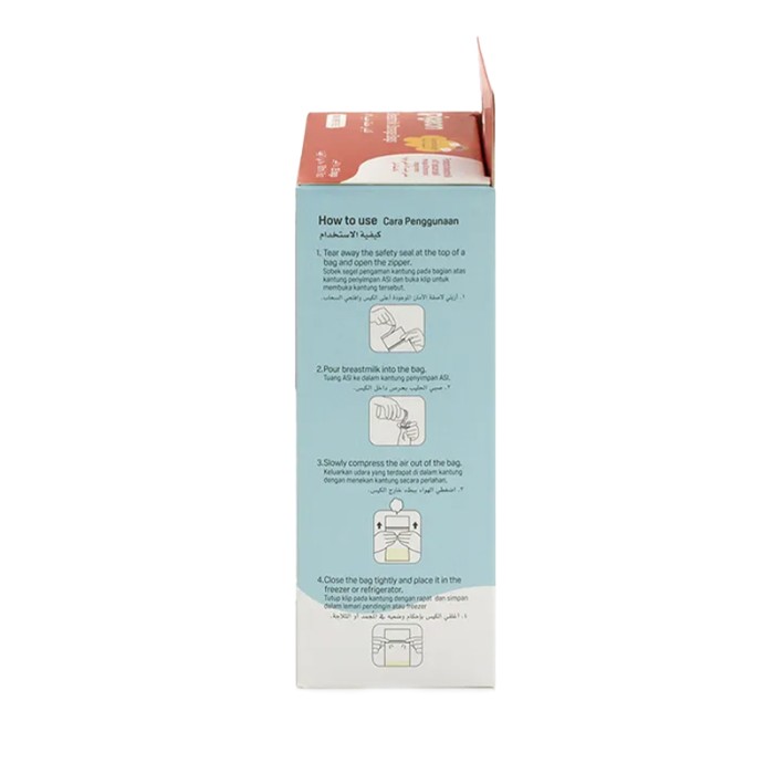 Pigeon Breastmilk Storage Bags 120ml 25bags