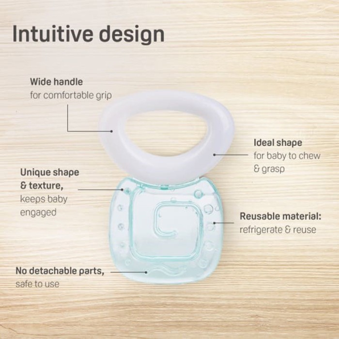 Pigeon Cooling Teether Square 13896