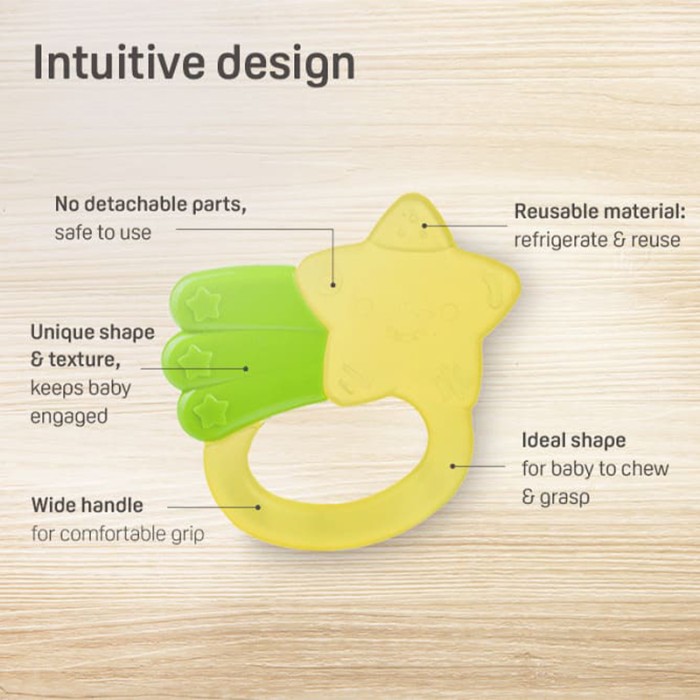 Pigeon Cooling Teether Star 13898