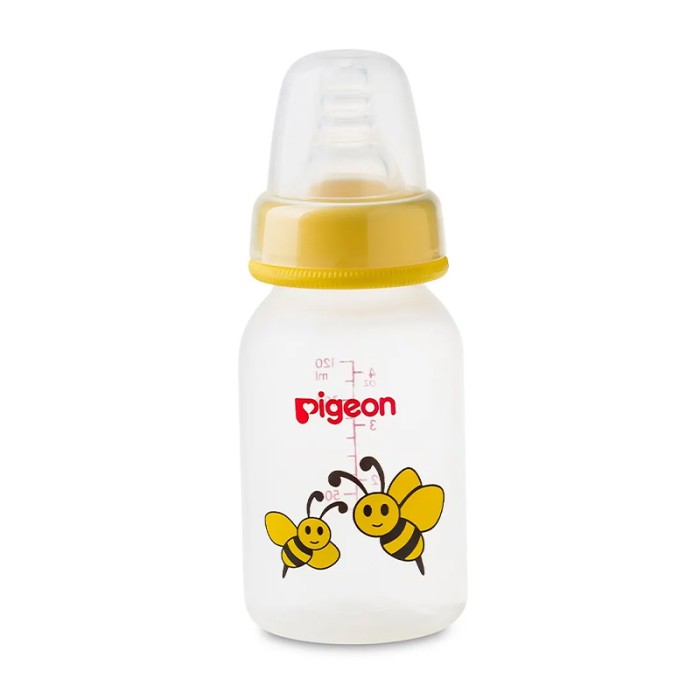 Pigeon Decorated Plastic Bee Bottle 120ml Animals
