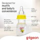 Pigeon Decorated Plastic Bottle Bee 50ml Animals