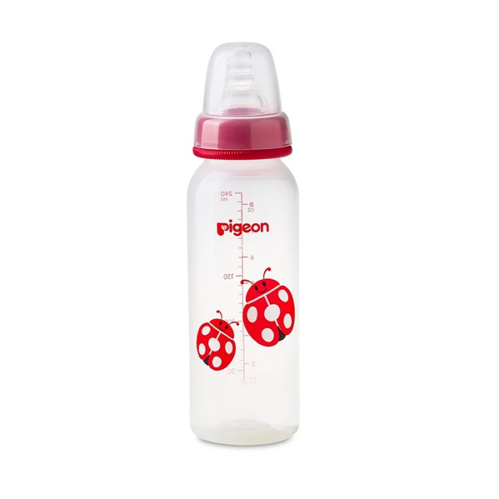 Pigeon Decorated Plastic Bug Bottle 240ml Animals