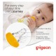 Pigeon Decorated Plastic Giraffee Bottle 240ml Animals