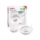 Pigeon Feeding Set White