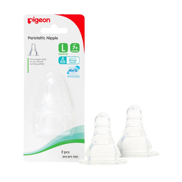 Pigeon Flexible Nipple L 2Pcs Blister