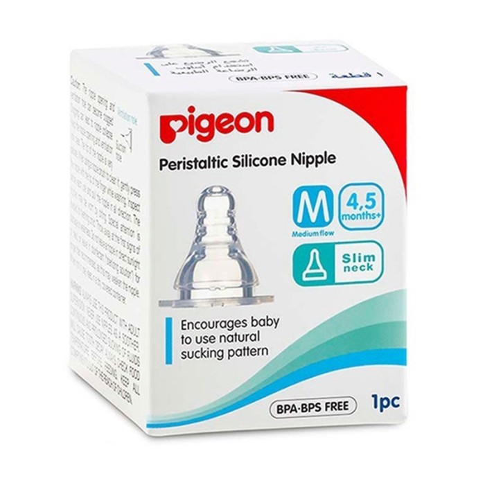 Pigeon Flexible Nipple M 1Pcs Box