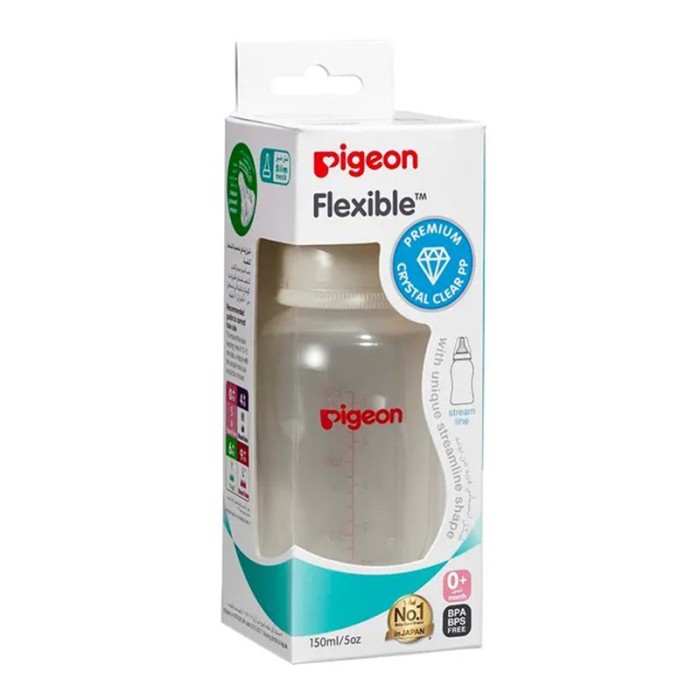 Pigeon Flexible Streamline Plastic Bottle 150ml