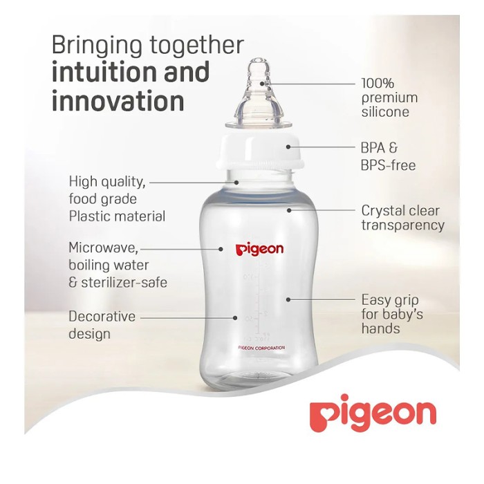 Pigeon Flexible Streamline Plastic Bottle 150ml