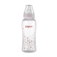 Pigeon Flexible Streamline Plastic Pink Bottle Decorated 250ml