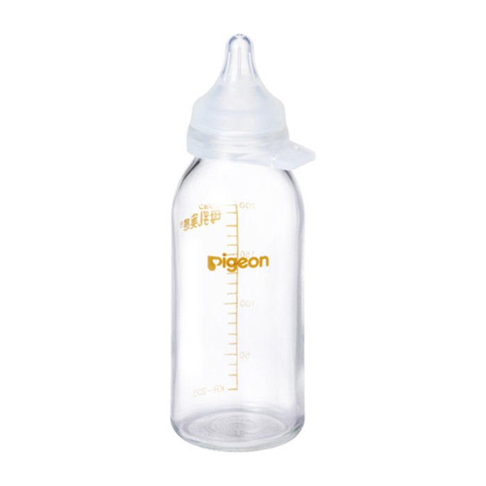 Pigeon Glass Bottle 200ml Low Birth Weight