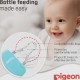 Pigeon Glass Feeding Blue Bottle K 6 200ml