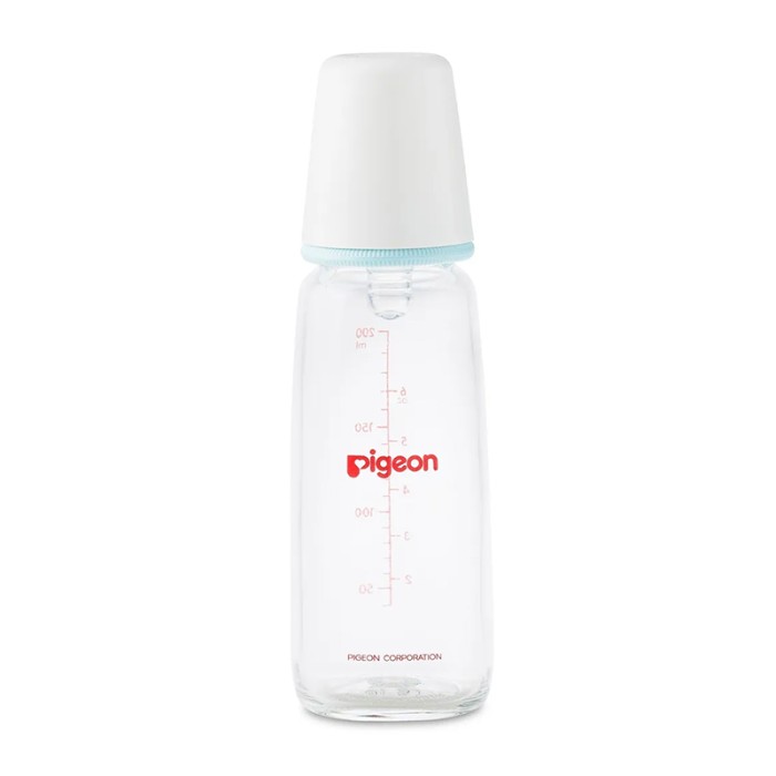 Pigeon Glass Feeding Blue Bottle K 6 200ml