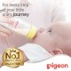 Pigeon Glass Feeding Yellow Bottle K 8 240ml