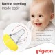 Pigeon Glass Feeding Yellow Bottle K 8 240ml