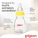 Pigeon Glass Juice Yellow Feeder 50ml