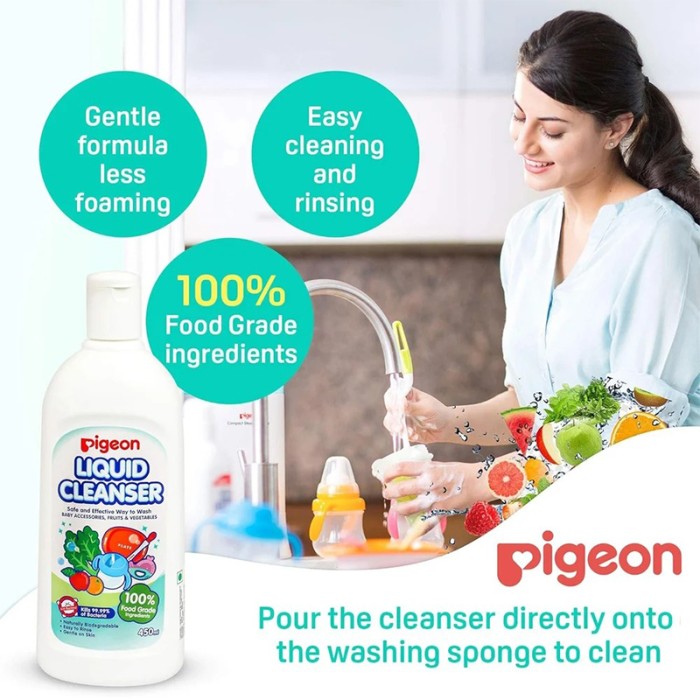 Pigeon Liquid Cleanser 450ml 78217