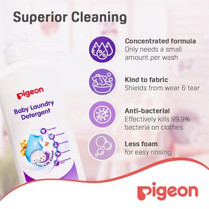 Pigeon Liquid Laundry Detergent 900ml