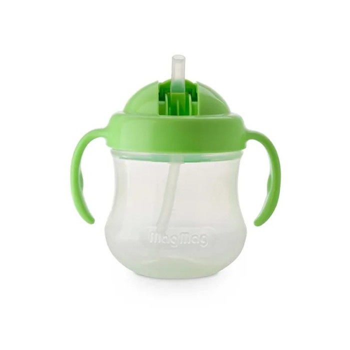 Pigeon Mag Mag Straw Cup Green