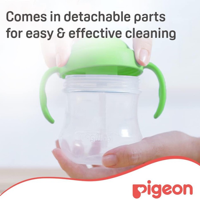 Pigeon Mag Mag Straw Cup Green
