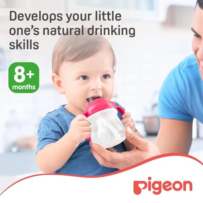 Pigeon Mag Mag Straw Cup Pink 26166