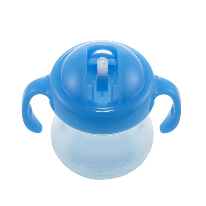 Pigeon Mag Mag Straw Cup Sky Blue 26167