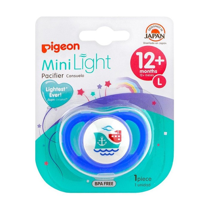 Pigeon Mini Light Pacifier Boy L